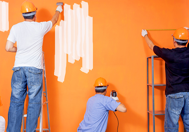 professional home painting contractors asian paints