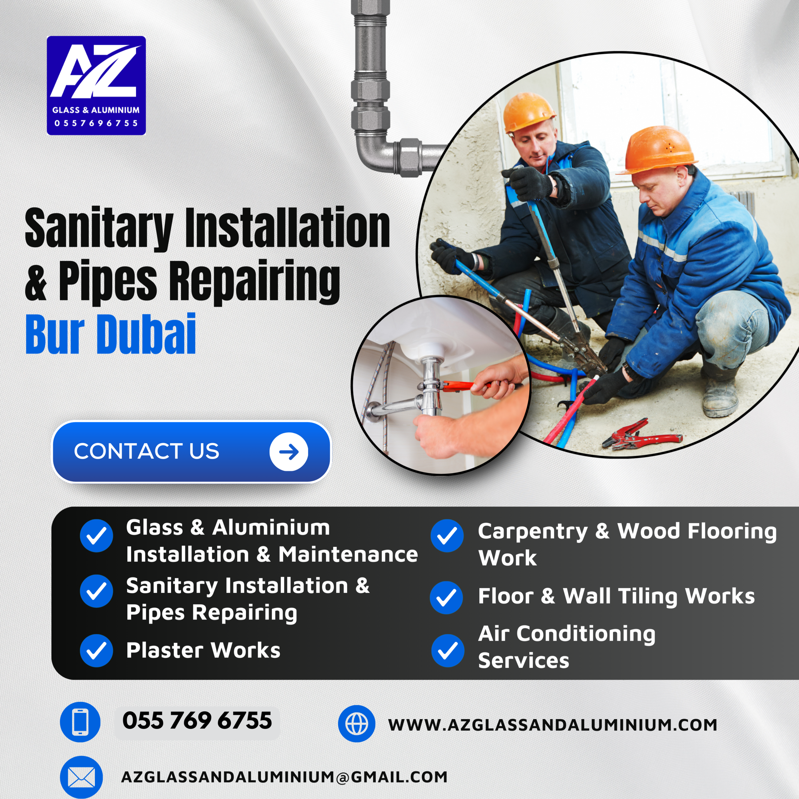 Sanitary Installation & Pipes Repairing Bur Dubai | 055 769 6755 sanitary installation & pipes repairing bur dubai
