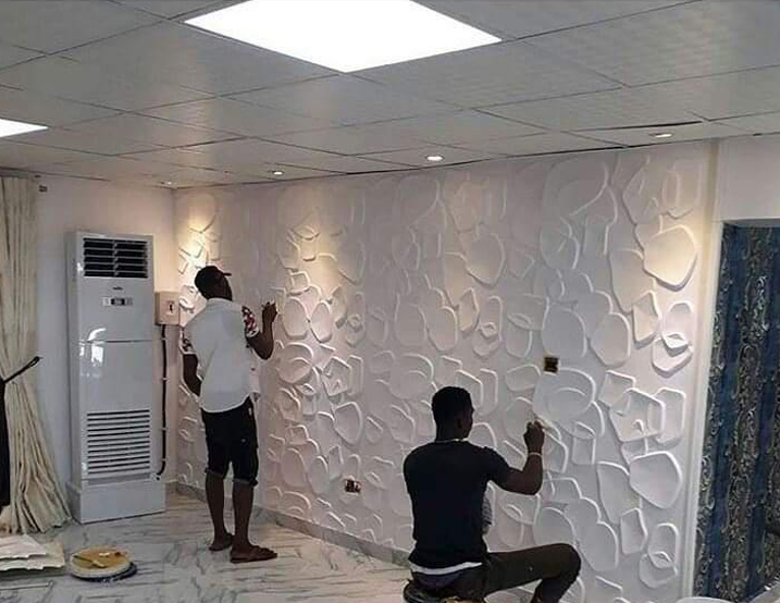 wallpaper fixing works