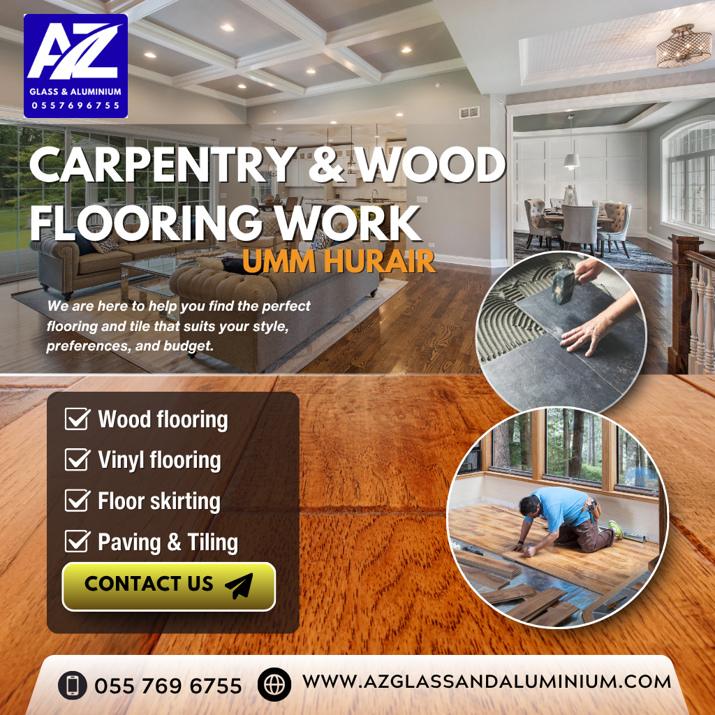 carpentry & wood flooring work umm hurair
