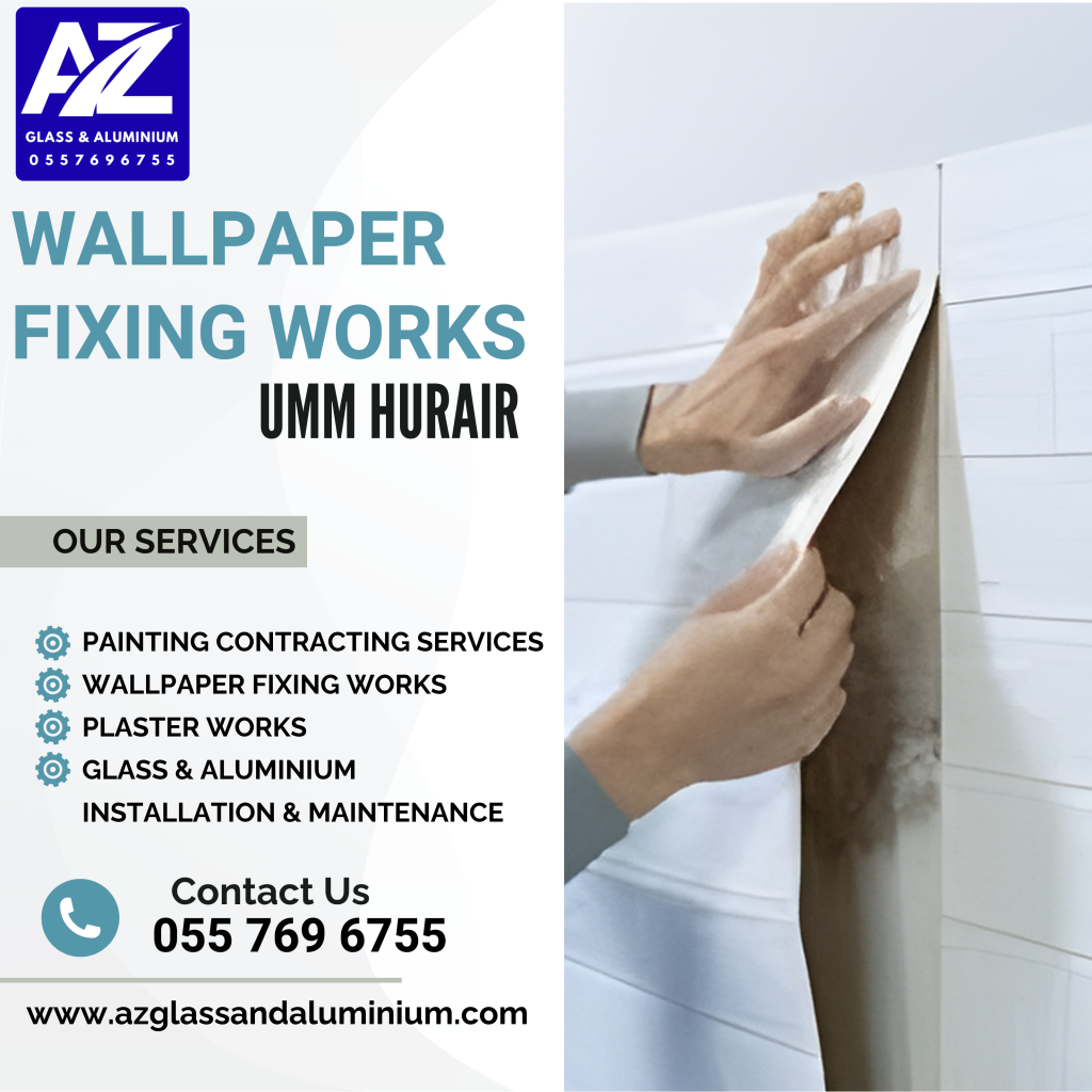 wallpaper fixing works umm hurair