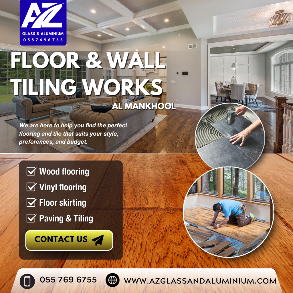 floor & wall tiling works in al mankhool