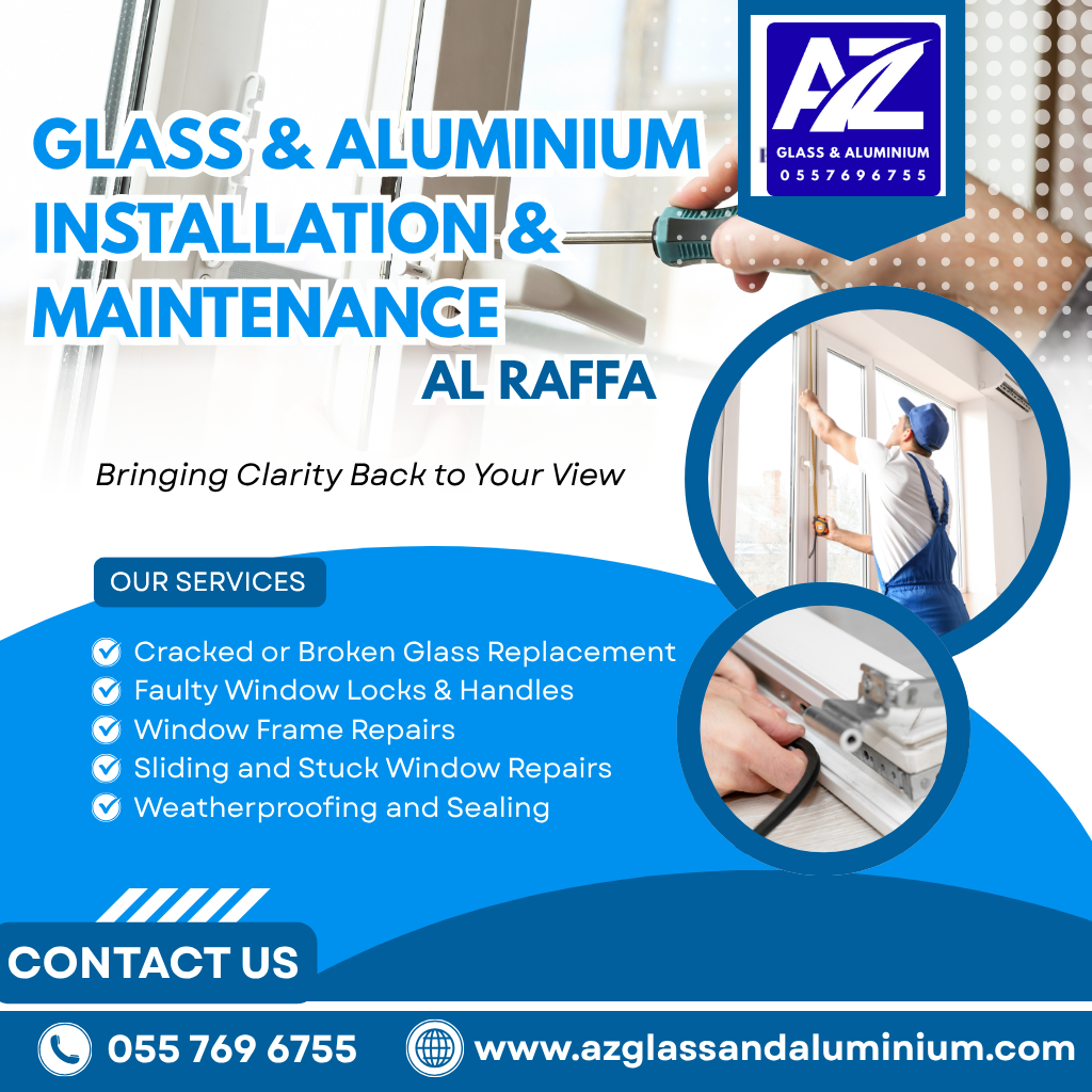 glass & aluminium installation & maintenance al raffa