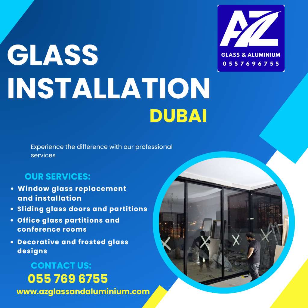 glass installation dubai