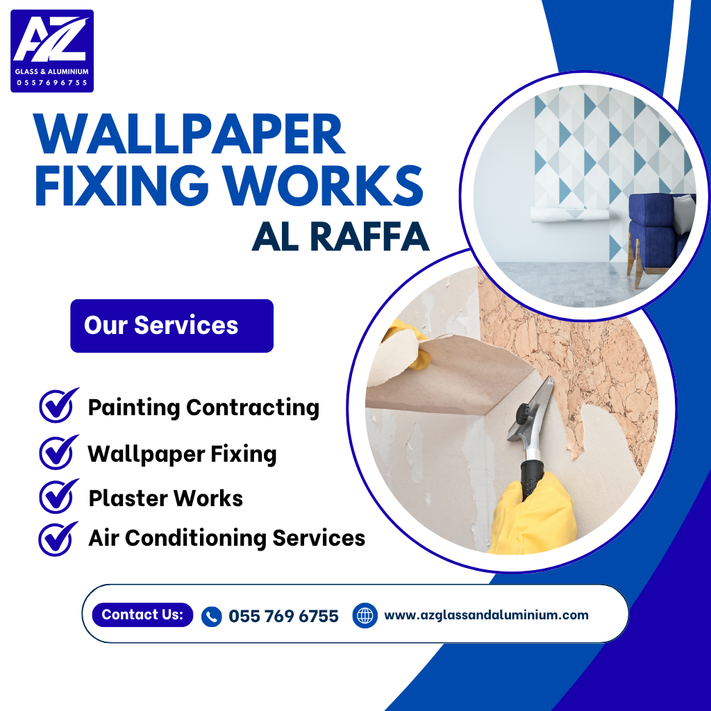 wallpaper fixing works al raffa